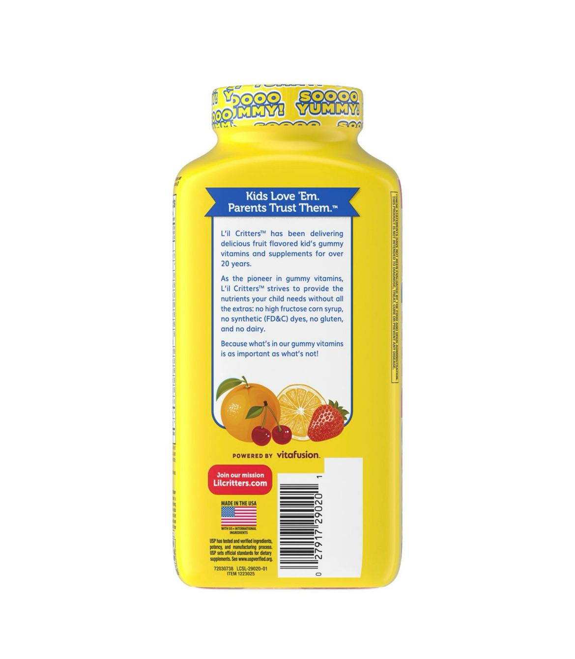 MULTIVITAMINAS KIDS LIL CRITTERS