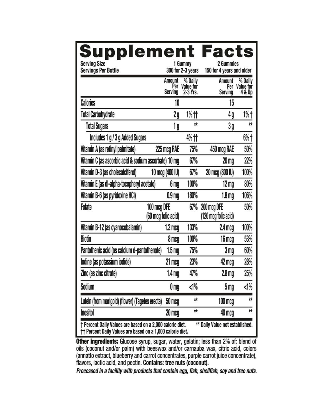 MULTIVITAMINAS KIDS LIL CRITTERS