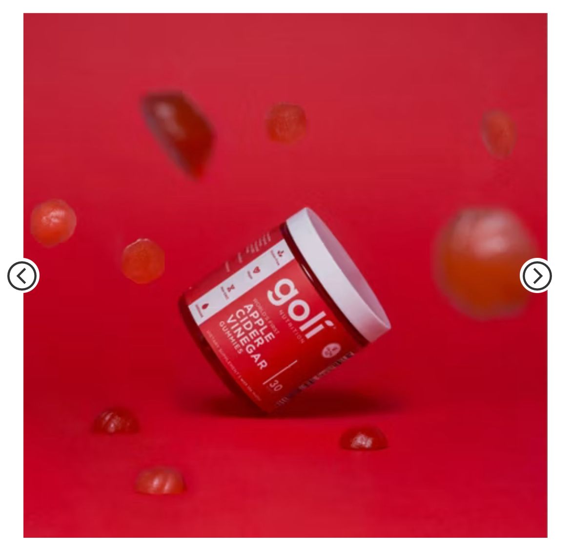 GOLI VINAGRE DE MANZANA EN GOMITAS