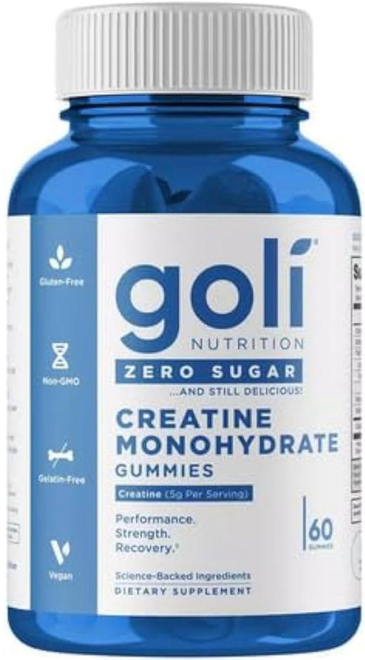 CREATINA MONOHIDRATADA EN GOMITAS SIN AZUCAR