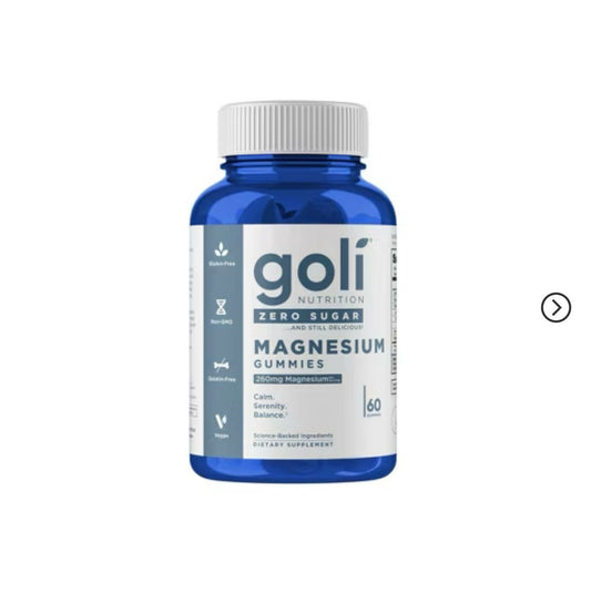 MAGNESIO EN GOMITAS SIN AZUCAR